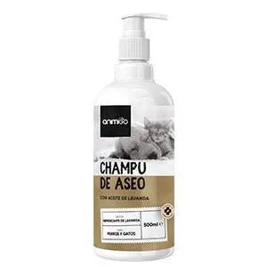 Condicionador para cães e gatos (500 ml) - Hidratante e Desembaraçante para peles sensíveis, suave para todos os tipos de pêlo e raças, hipoalergénico com óleo de côco e lavanda - PetDoctors - Loja Online