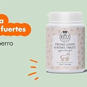Condroprotetor comprimidos para cães grandes e pequenos com glucosamina e MSM, fortalece os ossos e as articulações, 200 cápsulas com sabor a frango - Belly® - PetDoctors - Loja Online