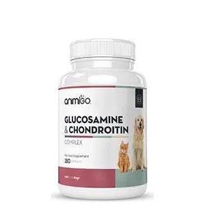 Condroprotetor e anti - inflamatório para cães e gatos, 120 comprimidos mastigáveis, com glucosamina condroitina, MSM, ácido hialurónico, canela e açafrão, para raças grandes e pequenas, articulações e anca - PetDoctors - Loja Online