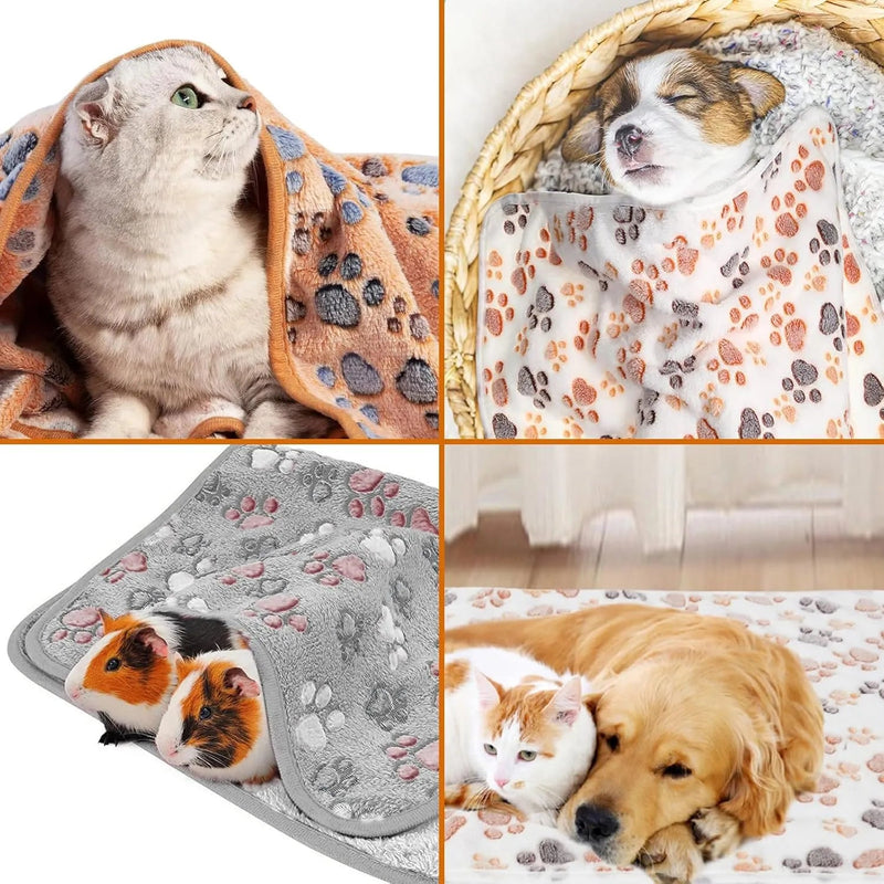 Conjunto 3 mantas macias, quentes e laváveis para cães ou gatos - PetDoctors - Loja Online