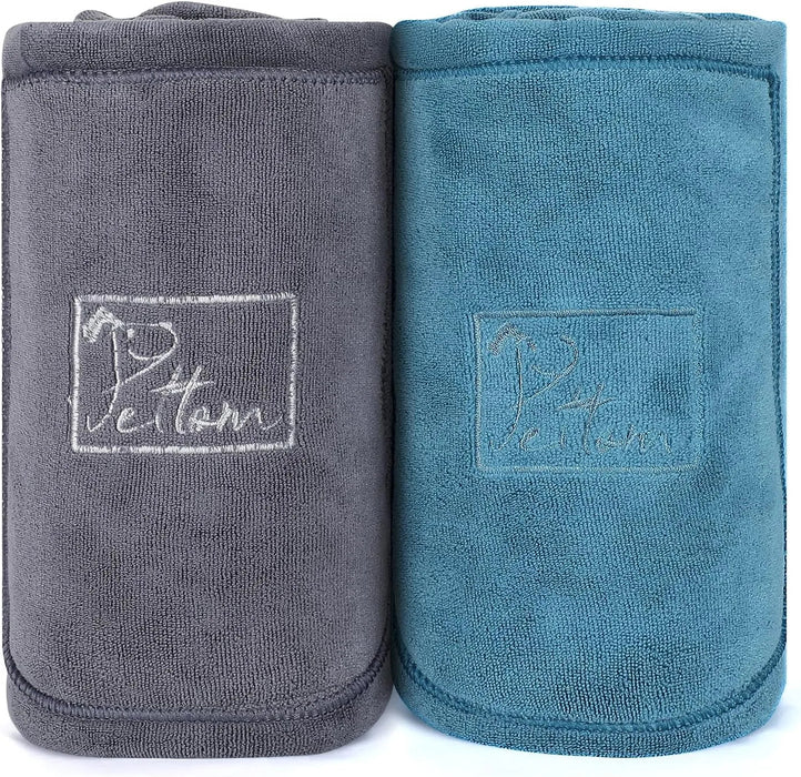 Conjunto de 2 toalhas para cães (3 tamanhos disponíveis) - PetDoctors - Loja Online
