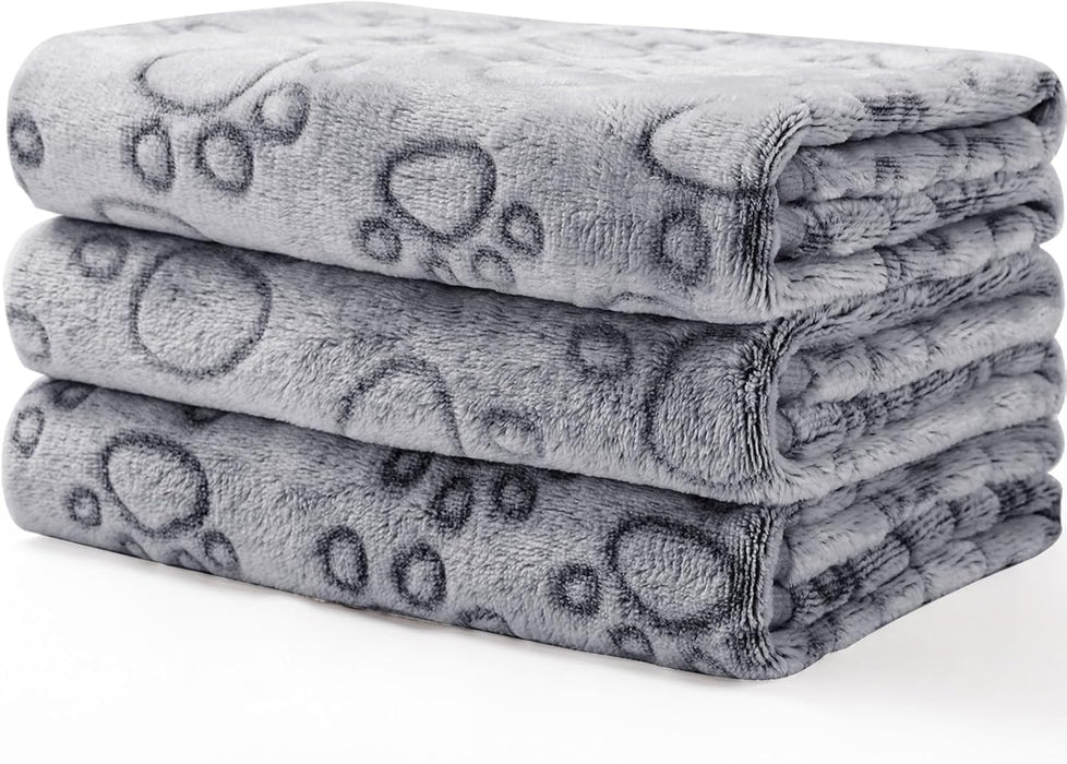 Conjunto de 3 Mantas para cães e gatos, suaves e quentes - PetDoctors - Loja Online