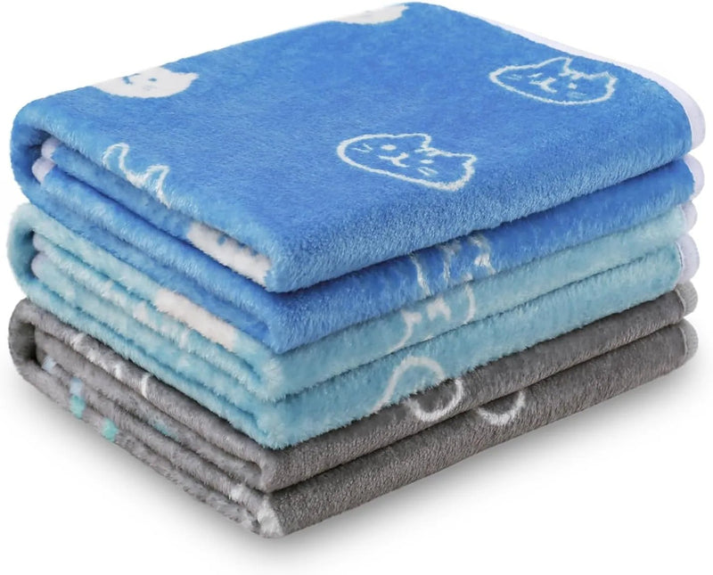 Conjunto de 3 Mantas para cães e gatos, suaves e quentes - PetDoctors - Loja Online