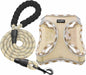 Conjunto de arnês refletor e trela para cão, ajustável e acolchoado - PetDoctors - Loja Online
