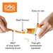 Conjunto de Higiene Oral para Cães com 4 Tubos de Pasta de Dentes + Escova + Espremedor Natural Dog Treats - PetDoctors - Loja Online