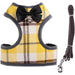 Conjunto de Trela e Arnês / Peitoral para Gatos ou Cães Pequenos, Macio e Respirável - PetDoctors - Loja Online