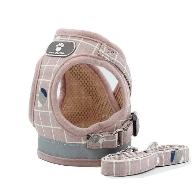 Conjunto de Trela e Peitoral para Gatos (ou cães de raças pequenas) - PetDoctors - Loja Online