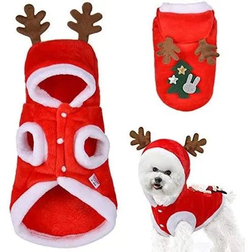 Conjunto Roupa de Natal para cão ou Gato ( 4 tamanhos) - PetDoctors - Loja Online
