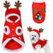 Conjunto Roupa de Natal para cão ou Gato ( 4 tamanhos) - PetDoctors - Loja Online