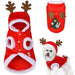 Conjunto Roupa de Natal para cão ou Gato ( 4 tamanhos) - PetDoctors - Loja Online