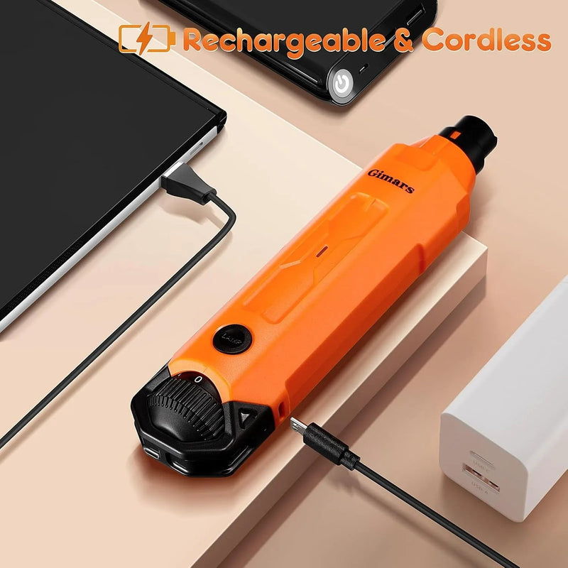 Cortador e Lima de unhas elétrica para cães, ajustável 6 velocidades, com luz LED, recarregável - PetDoctors - Loja Online