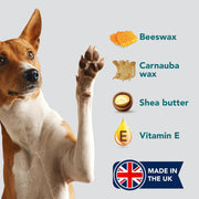 Creme Calmante natural para patas, nariz e pele de cães e gatos, creme hidratante para reparar a pele seca e rachada, para a pele e as almofadas dos animais de estimação - PetDoctors - Loja Online