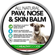 Creme Calmante natural para patas, nariz e pele de cães e gatos, creme hidratante para reparar a pele seca e rachada, para a pele e as almofadas dos animais de estimação - PetDoctors - Loja Online