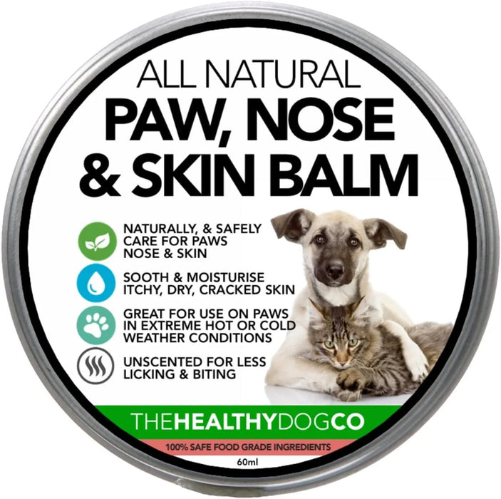 Creme Calmante natural para patas, nariz e pele de cães e gatos, creme hidratante para reparar a pele seca e rachada, para a pele e as almofadas dos animais de estimação - PetDoctors - Loja Online