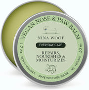 Creme Vegan para Cães - Almofadas das patas e Nariz - cera e BEJOOY - hidratante natural com ingredientes orgânicos e manteiga de karité - 100% seguro para lamber (50 ml) - PetDoctors - Loja Online