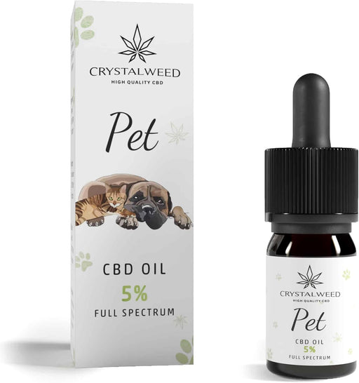 Crystalweed Azeite Pet | Óleo calmante e relaxante para cães e gatos, produto 100% vegetal para uso veterinário - PetDoctors - Loja Online