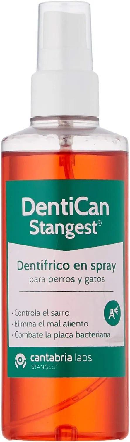 Dentífrico em Spray para Cães e Gatos - Dentican Spray dental, 125 ml - PetDoctors - Loja Online