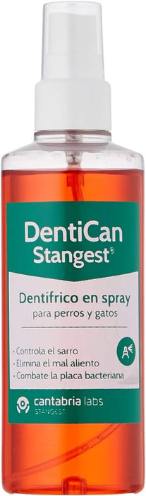 Dentífrico em Spray para Cães e Gatos - Dentican Spray dental, 125 ml - PetDoctors - Loja Online