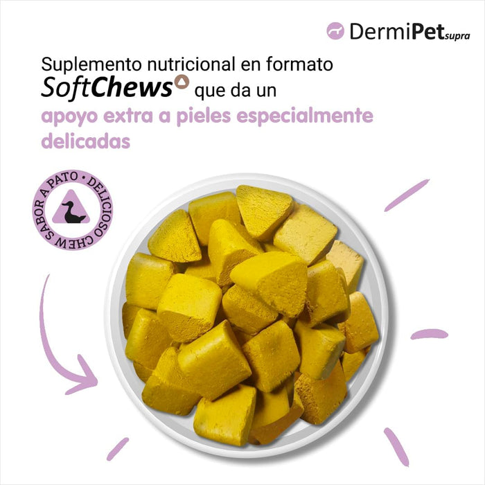 Dermipet Supra para Alergias e intolerâncias em gatos e cães - Botão Frutescens, Rihzoma Curcumae, Quercetina, vitamina C - PetDoctors - Loja Online