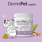 Dermipet Supra para Alergias e intolerâncias em gatos e cães - Botão Frutescens, Rihzoma Curcumae, Quercetina, vitamina C - PetDoctors - Loja Online