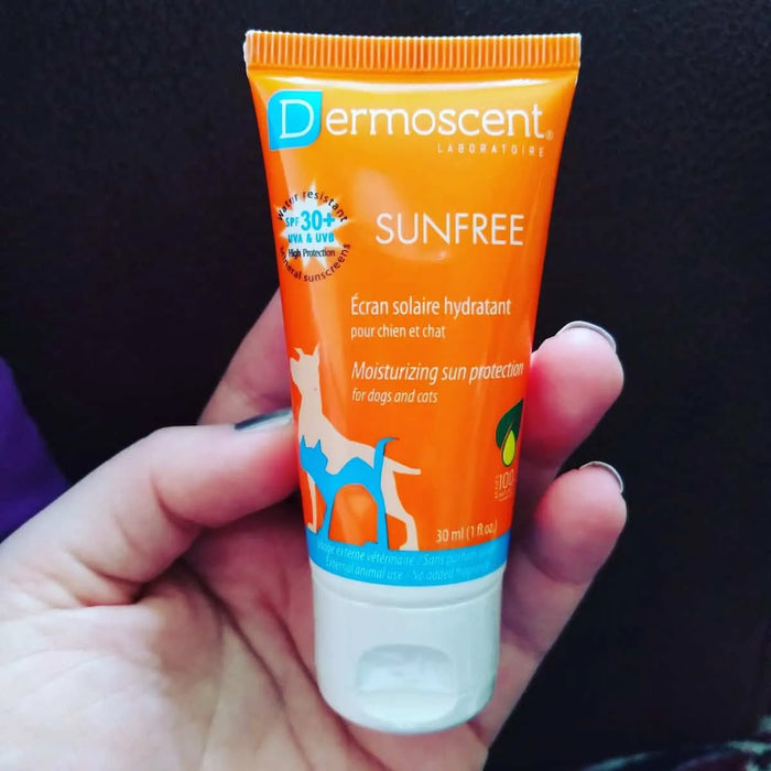 DERMOSCENT SUNFREE 30 ML - Protector Solar (nariz, patas, orelhas) - PetDoctors - Loja Online