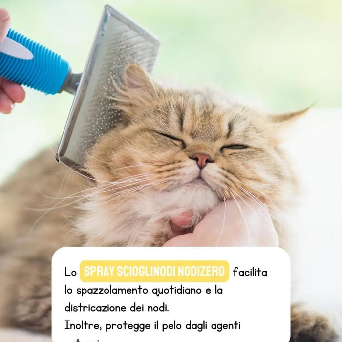 Desembaraçante de nós para cães ou gatos spray instantâneo - ideal para desfazer nós de pelo - evita a formação de nós - PetDoctors - Loja Online