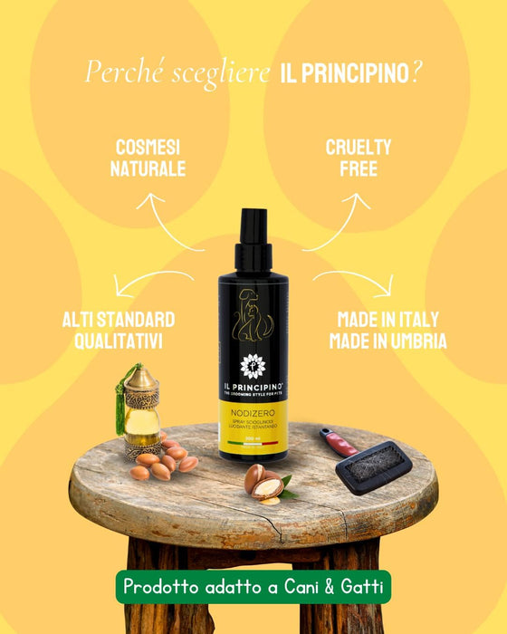 Desembaraçante de nós para cães ou gatos spray instantâneo - ideal para desfazer nós de pelo - evita a formação de nós - PetDoctors - Loja Online