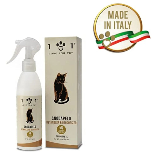 Desembaraçante e desodorizante, a seco, para gatos, 250 ml - PetDoctors - Loja Online