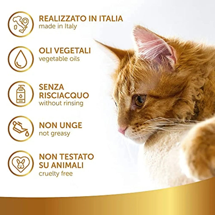 Desembaraçante e desodorizante, a seco, para gatos, 250 ml - PetDoctors - Loja Online