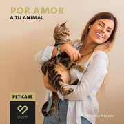 Desparasitante antiparasitário para gatos, pó de ervas, 100% natural com curcuma e tomilho contra vermes intestinais, higiene intestinal (Peticare) - PetDoctors - Loja Online