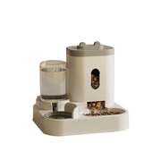 Dispensador de água e alimentos para gatos, com grande capacidade, abastecimento de água potável + recipiente de alimentos - PetDoctors - Loja Online