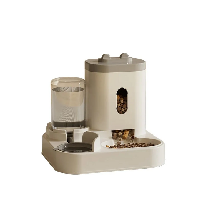 Dispensador de água e alimentos para gatos, com grande capacidade, abastecimento de água potável + recipiente de alimentos - PetDoctors - Loja Online