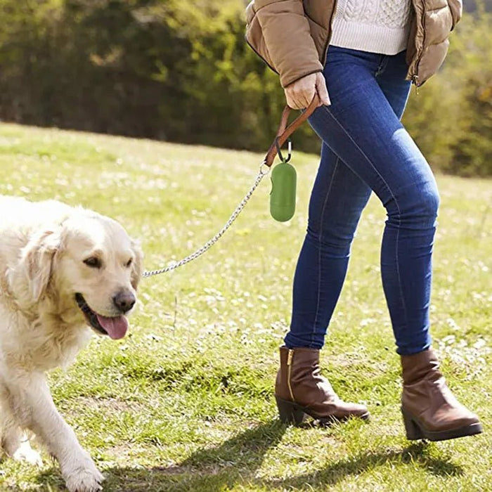 Dispensador de Sacos para Dejetos com Lanterna LED Integrada - PetDoctors - Loja Online