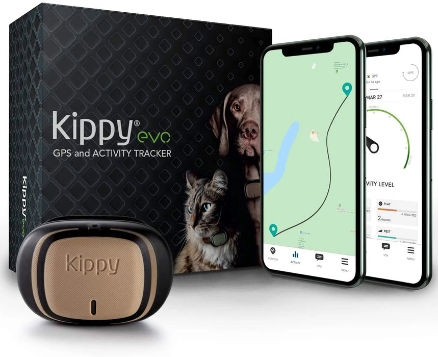 Dispositivo com GPS - para Coleira de Cães ou Gatos - Seguimento de Actividade, 38 gr de peso, à Prova de Água, Bateria 10 dias - PetDoctors - Loja Online