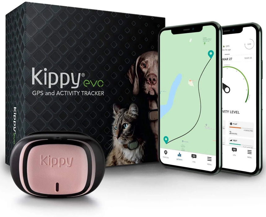 Dispositivo com GPS - para Coleira de Cães ou Gatos - Seguimento de Actividade, 38 gr de peso, à Prova de Água, Bateria 10 dias - PetDoctors - Loja Online
