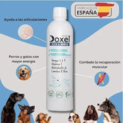 Doxel Articulações 1 L, Flex and Joints, óleo para cães, suplementos naturais nutricionais, antioxidantes, recuperação muscular, sistema imunitário reforçado - PetDoctors - Loja Online
