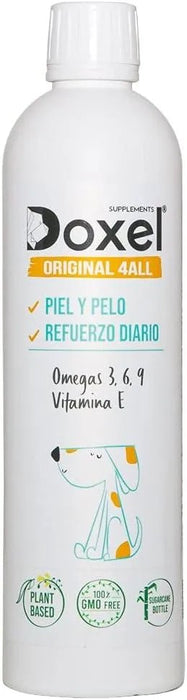 DOXEL Original 4ALL - Óleo para cães | Suplemento natural, sistema imunitário reforçado, articulações saudáveis, pêlo brilhante, pele saudável, ácidos gordos ômega 3 6 9, vitamina E - PetDoctors - Loja Online