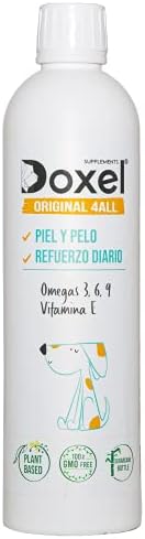 DOXEL Original 4ALL - Óleo para cães | Suplemento natural, sistema imunitário reforçado, articulações saudáveis, pêlo brilhante, pele saudável, ácidos gordos ômega 3 6 9, vitamina E - PetDoctors - Loja Online