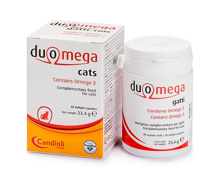 Duomega - Ómega-3 altamente concentrado para cão e gato (embalagens de 30 cápsulas) - PetDoctors - Loja Online