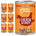 Edgard & Cooper Comida húmida para Cães, Puppy e Júnior - Sem cereais 400 gr x 6 latas, alimentação saudável saborosa e equilibrada - PetDoctors - Loja Online