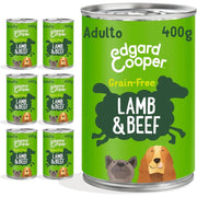 Edgard & Cooper Comida húmida para Cães, Puppy e Júnior - Sem cereais 400 gr x 6 latas, alimentação saudável saborosa e equilibrada - PetDoctors - Loja Online