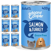 Edgard & Cooper Comida húmida para Cães, Puppy e Júnior - Sem cereais 400 gr x 6 latas, alimentação saudável saborosa e equilibrada - PetDoctors - Loja Online