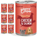 Edgard & Cooper Comida húmida para Cães, Puppy e Júnior - Sem cereais 400 gr x 6 latas, alimentação saudável saborosa e equilibrada - PetDoctors - Loja Online