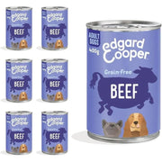 Edgard & Cooper Comida húmida para Cães, Puppy e Júnior - Sem cereais 400 gr x 6 latas, alimentação saudável saborosa e equilibrada - PetDoctors - Loja Online