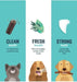 Edgard & Cooper Dental Stick para cães de Raças médias - 56 barras para a higiene oral - prémios naturais sem cereais - 7 Sticks x 8 embalagens - Eucalipto e maçã, higiene oral, baixo em calorias, hálito fresco - PetDoctors - Loja Online