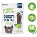 Edgard & Cooper Dental Stick para cães pequenos 56 barras para a higiene oral - prémios naturais sem cereais 7 Sticks x 8 Eucalipto e maçã, higiene oral, baixo em calorias, hálito fresco - PetDoctors - Loja Online
