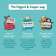 Edgard & Cooper Dental Stick para cães pequenos 56 barras para a higiene oral - prémios naturais sem cereais 7 Sticks x 8 Eucalipto e maçã, higiene oral, baixo em calorias, hálito fresco - PetDoctors - Loja Online