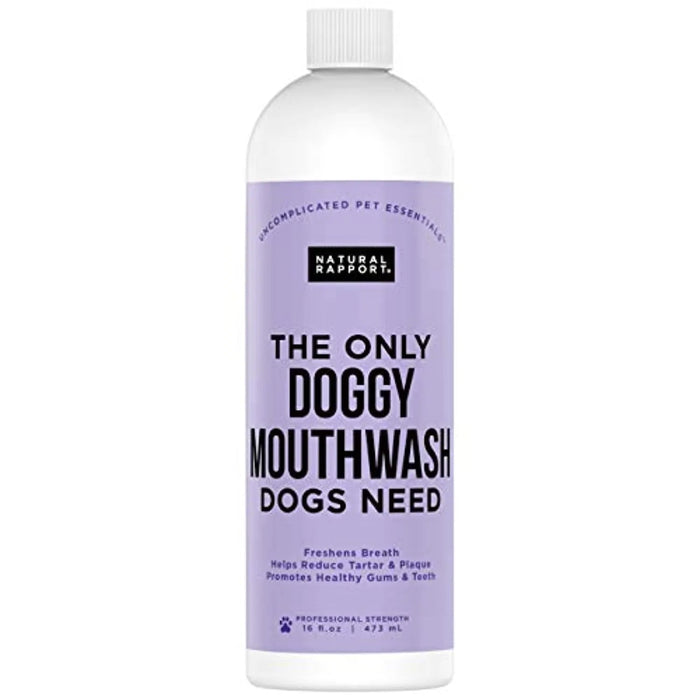 Enxaguador Oral Natural para Cães - aditivo de água para cuidados dentais (473 ml) - PetDoctors - Loja Online