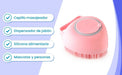 Escova de banho e massagem, para animais de estimação, com auto - dispensador de champô - PetDoctors - Loja Online