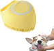 Escova de banho e massagem, para animais de estimação, com auto - dispensador de champô - PetDoctors - Loja Online